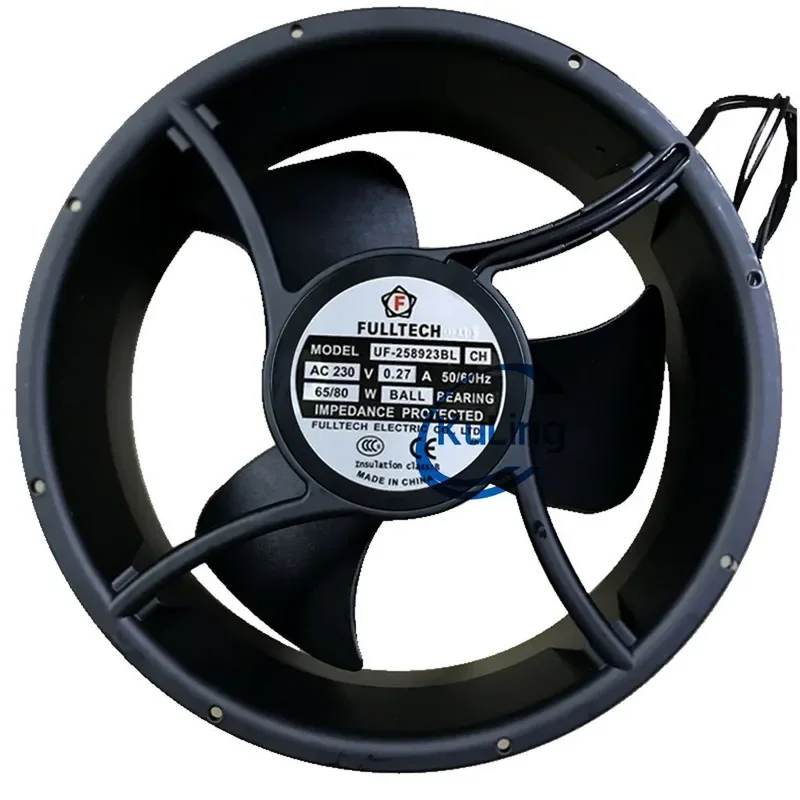 FULLTECH 25489 UF-258923BL CH 230V Industrial Axial Cooling Fan for Industrial Equipment