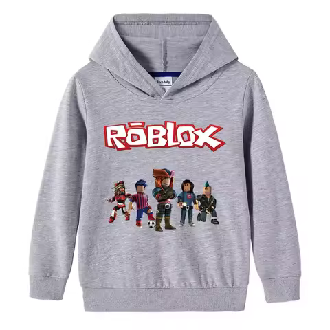 Roblox Cartoon Anime Children Costume Spr Hoodie Kids Clothes Funny Haruno Sakura Hoodies for Teen Girls Baby Sweatshirt