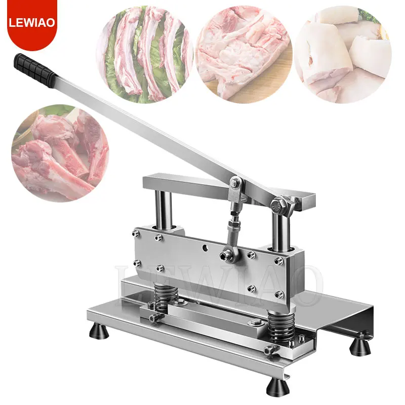 Machine à scier manuelle Sophia, coupe-viande jetable, bambou, poisson cru