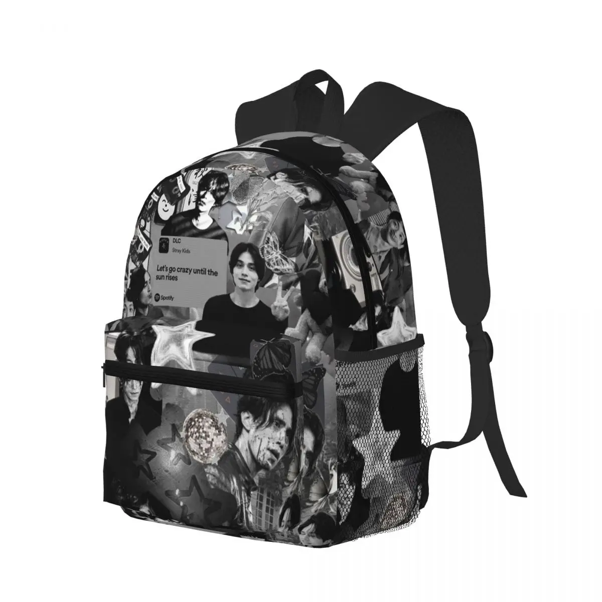 

Lee Dong Wook Student Backpack School Bag Hiking Travel Daypack for Boys Girls Bookbag Shoulder Bags