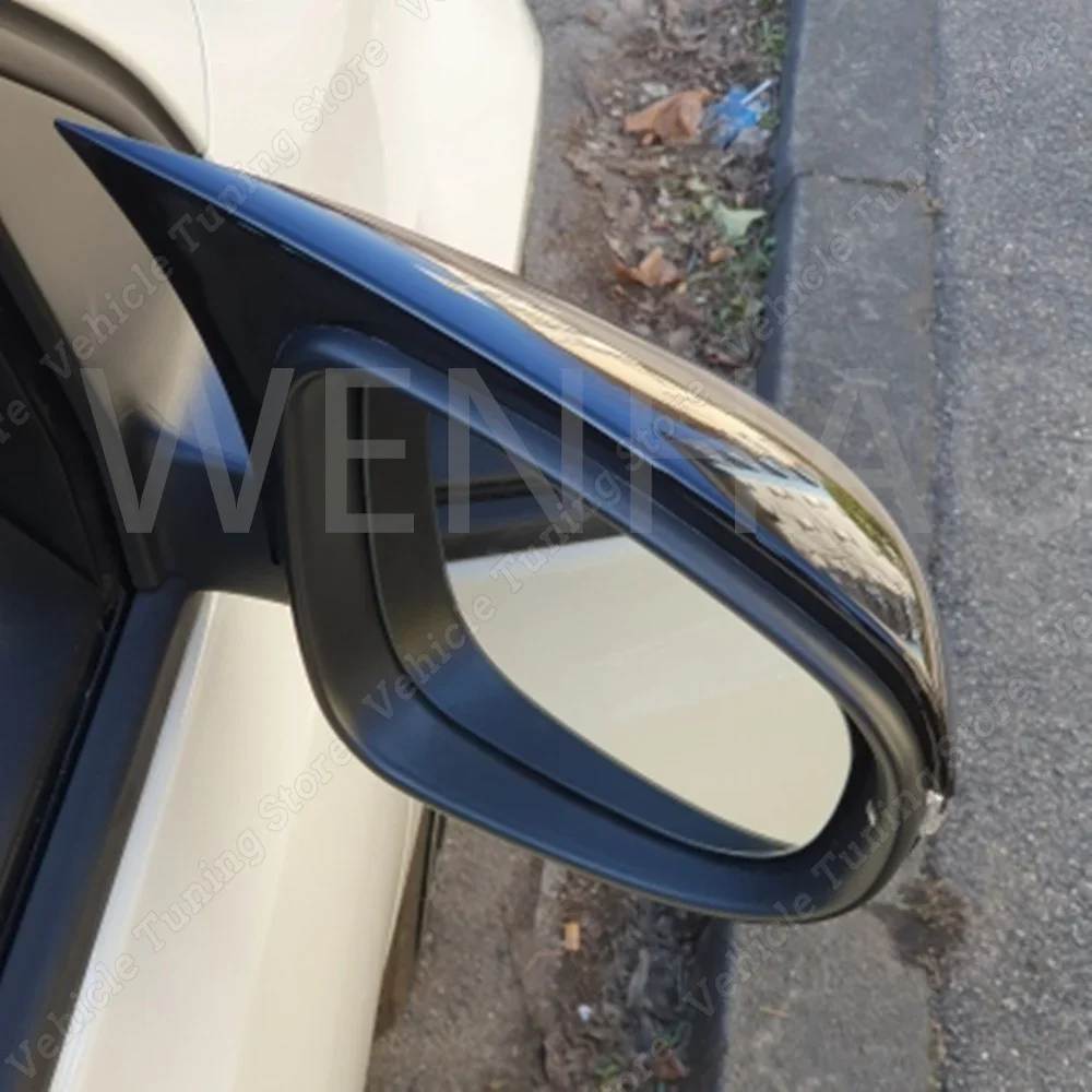 For Volkswagen Jetta MK7 Car Rear View Mirror Cover Caps Trim Shell Frame Jetta 7TH GLE S SE SEL R-Line TSI 2019-2021 Tuning