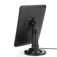 5V 20W Solar Panel Charger Micro USB/Type-C Monocrystalline Solar Panel Kit 360 Adjustable Bracket for Doorbell Courtyard Lights