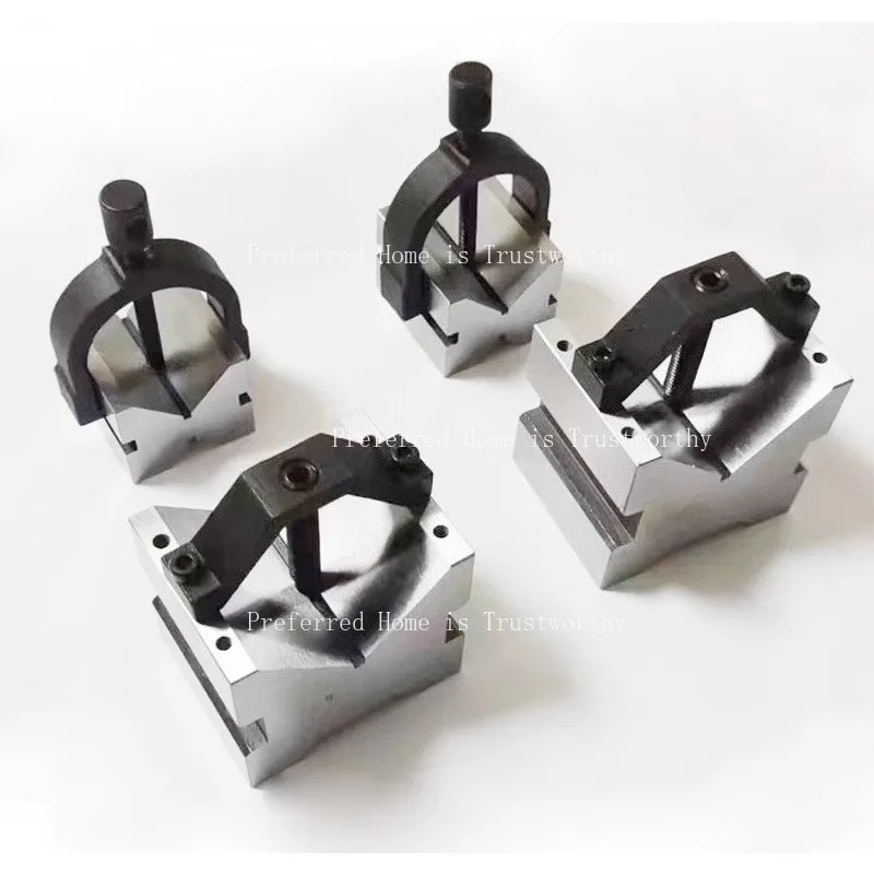 Suitable for Precision V-shaped Table Fixtures, Iron Steel, Iron and Other High V-shaped Block Pressing Plates VB60VB130