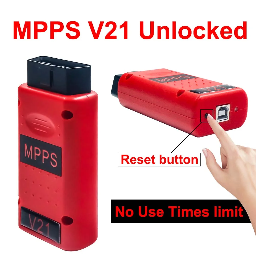 MPPS V22 ECU Programmer MPPS V21 V18 No Times Limit MPPS Master V22.2.3.5 New FRF Decryption Tricore Boot OBD Chip Tuning Tool