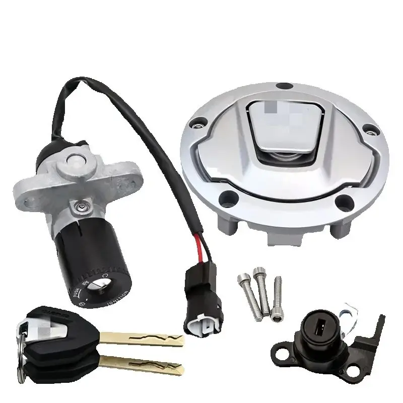 FOR CFMOTO CF Moto 250SR  300SR CF250SR 250 SR 2016-2021 300S R Motorcycle Ignition Switch Gas Cap Key Set Accessories