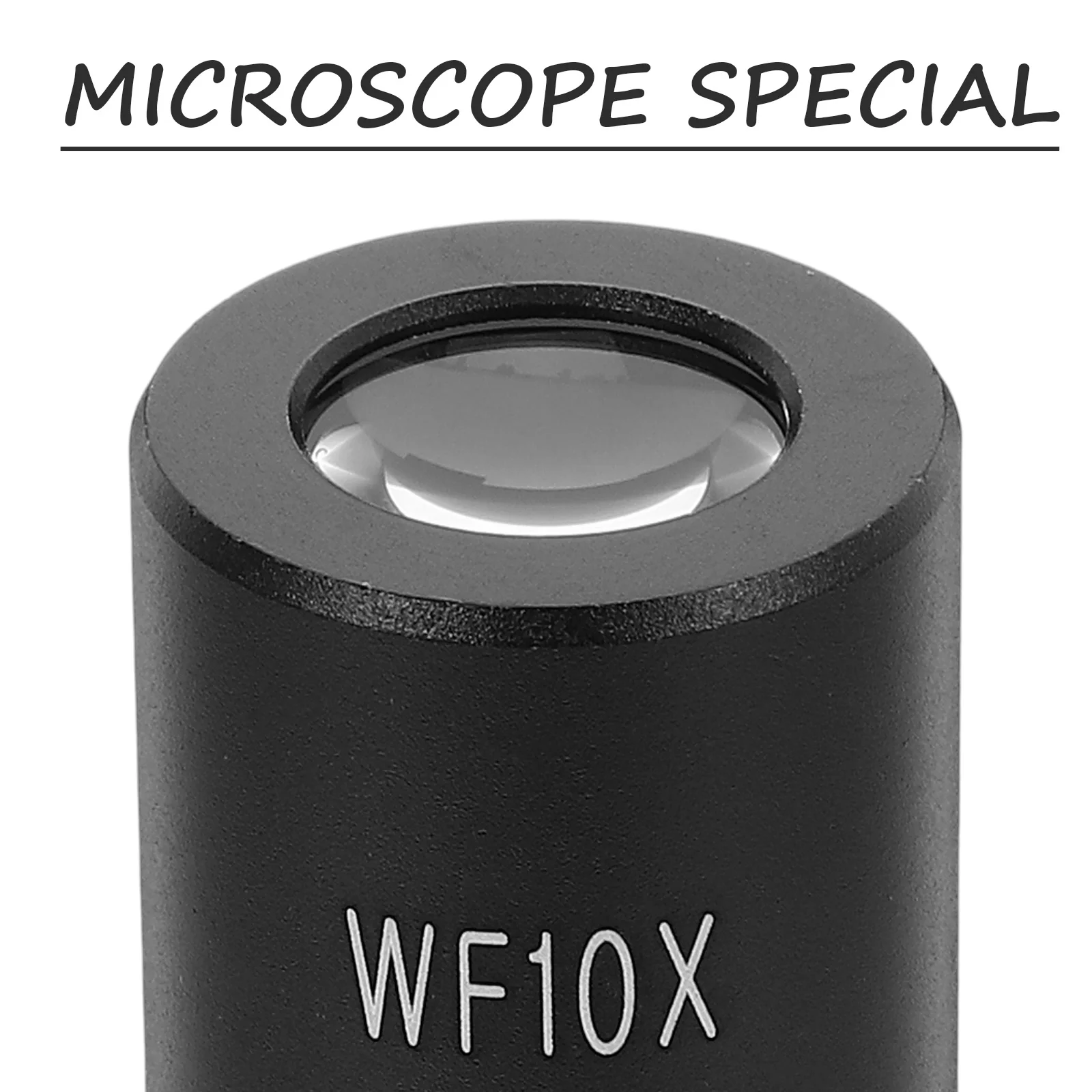 

Stereo Microscope Head 10X Auxiliary Lens Attachment Objective Lens Microscopy Industrial Camera Magnifier Accessory