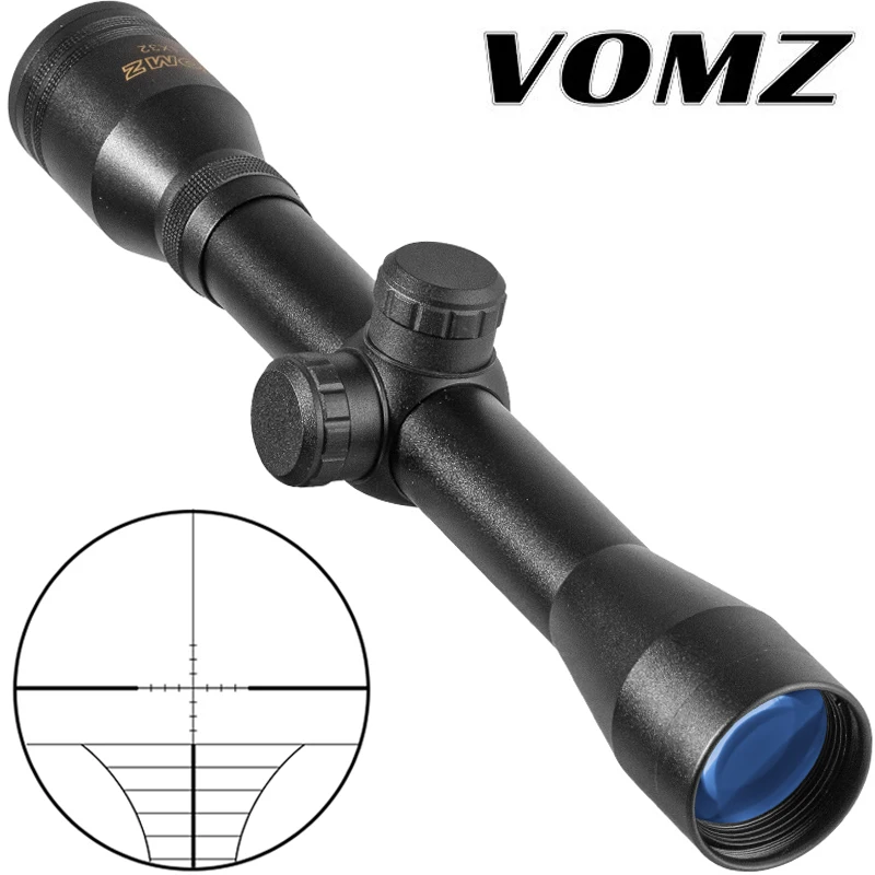 

VOMZ 4x32 Hunting Optical Hare Short Air Rifle Scope Tactical Sight Sniper Shooting Airsoft Guns Tactical Riflescope