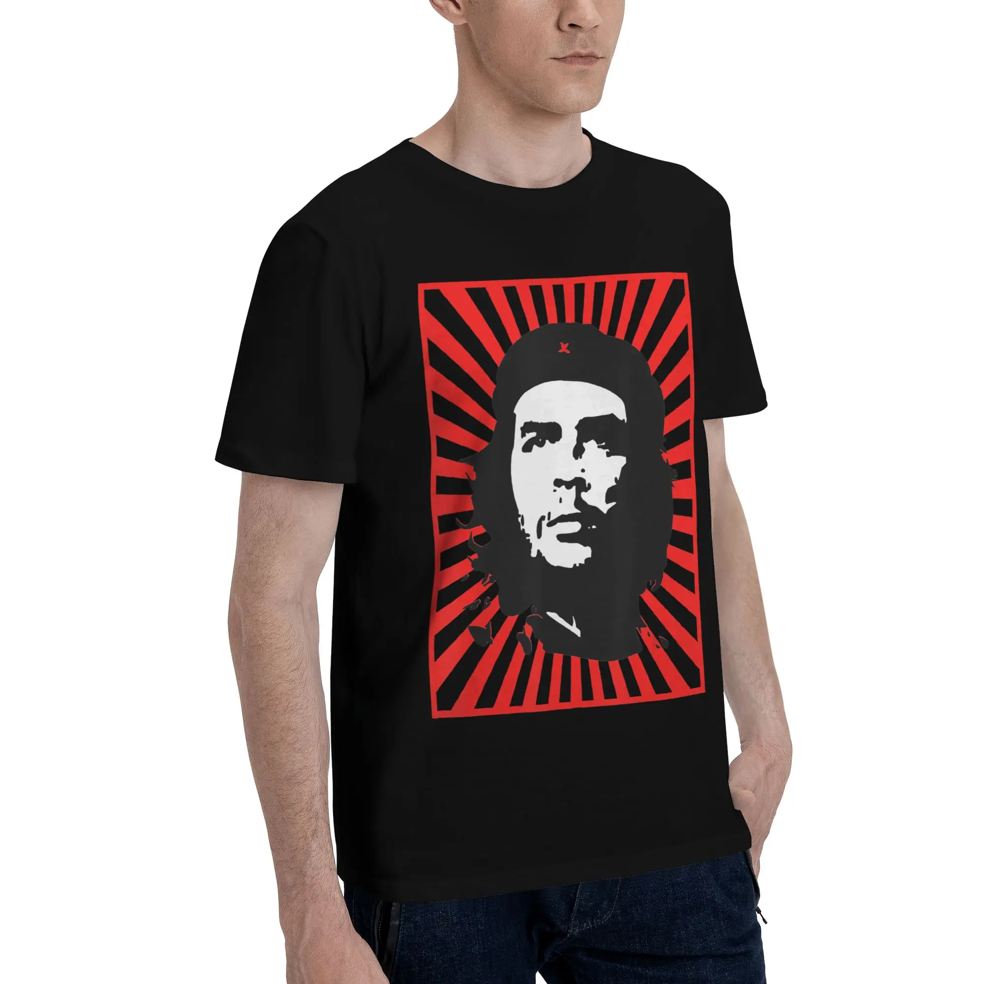 Men Women Che Guevara  Shirt 100% Cotton New Arrival T-Shirt  Top Clothing