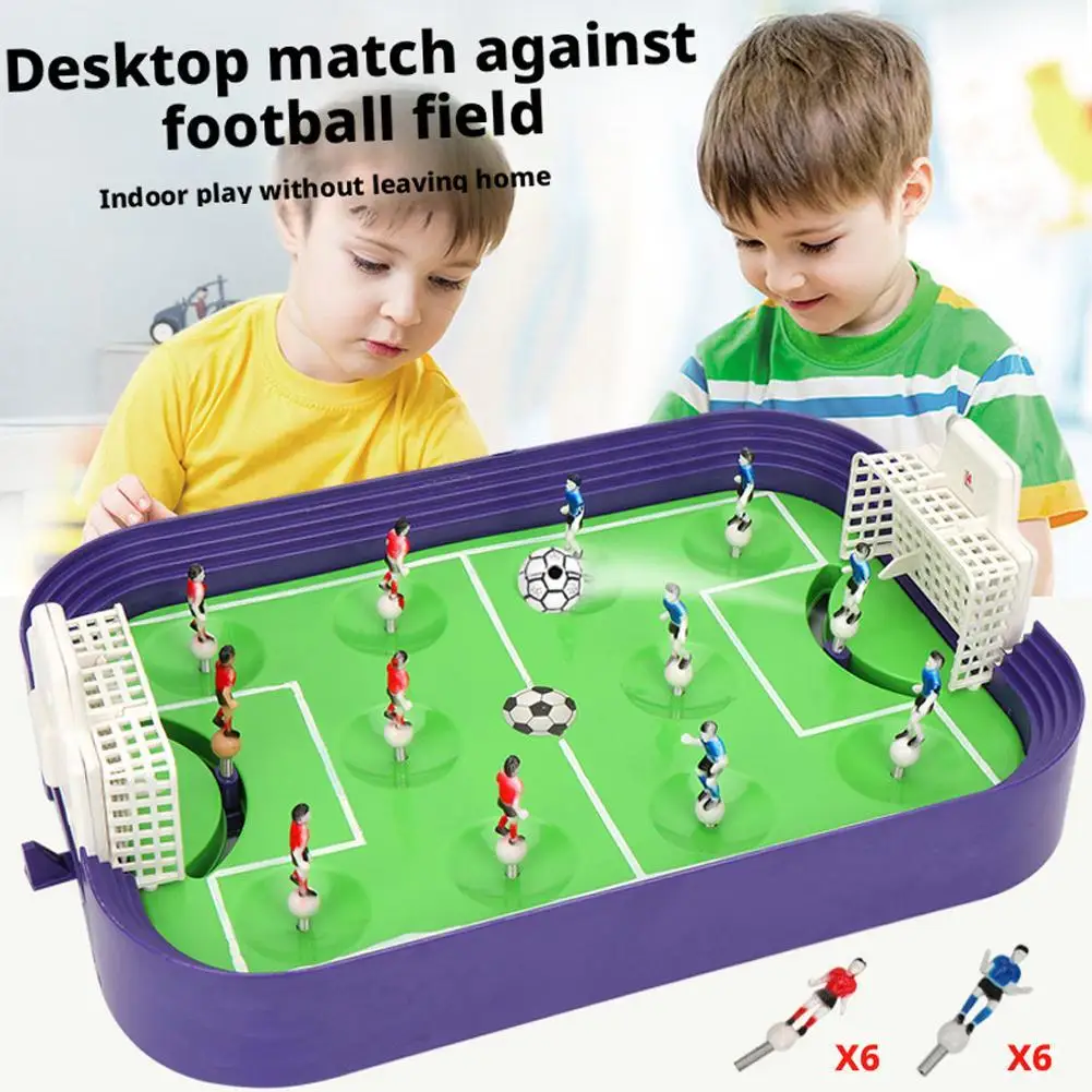 Zwei-Spieler Tabletop Fußball Spiel Spielzeug Finger Werfen Fußball Wettbewerbs Fußball Interaktives Spielzeug Für Eltern-kind-geschenk