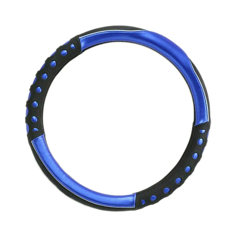 جديد 38 سنتيمتر 15 "غطاء عجلة القيادة حامي الكسوة المضادة للانزلاق قبضة للسيارة العالمي مقاومة للاهتراء #4