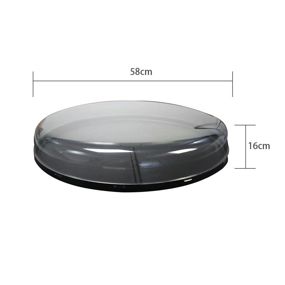 3D holographic advertising machine protective cover 42cm fan screen transparent cover PC material high 5