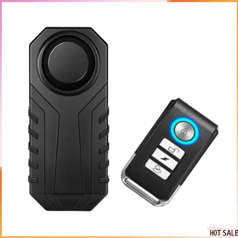 

B72A USB зарядка велосипедная вибрационная сигнализация водонепроницаемая мотоциклетная электрическая велосипедная сигнализация пульт дистанционного управления анти-потерянный датчик безопасности
