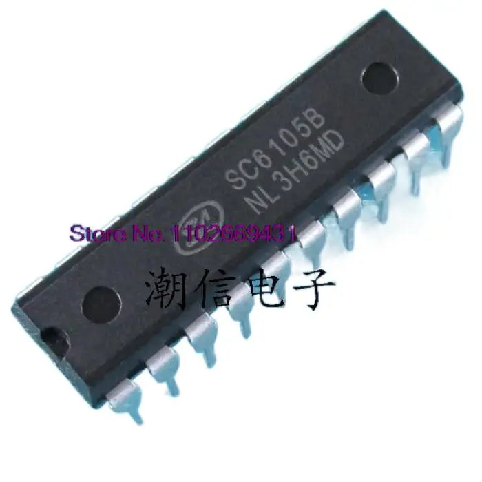 

5 шт./партия, SC6105B DIP-20 оригинал, фотосессия. Power IC