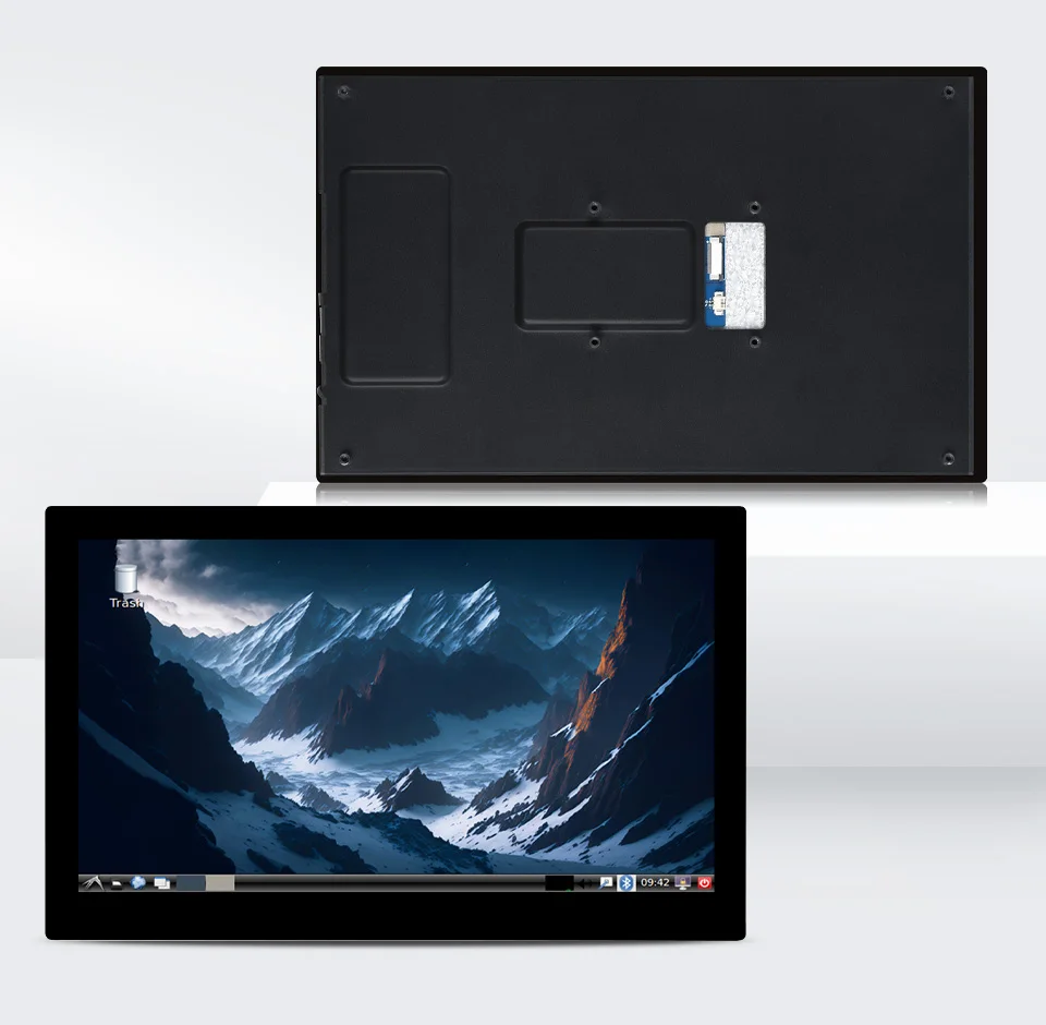 10.1-inch DSI High-Gamut Touch Screen, 720×1280 IPS Panel, 10-Point Multi-Touch, 400 nits, 170° Viewing Angle