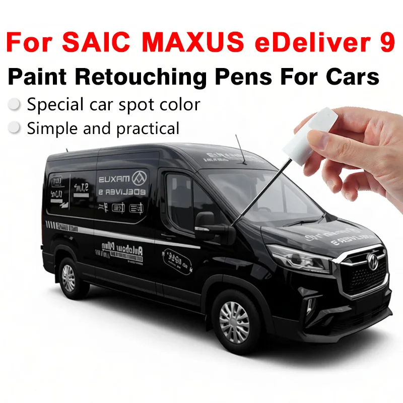 For SAIC MAXUS eDeliver 9 Professional Car Paint Touch Up Pen Covers Small Scratches Restores Color Improves Vehicle Appearance