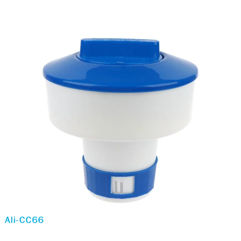 【C】Floating Pool Chlorine Dispenser Automatic Sterilizer Tablet Holder PP Material For Swimming Pool Water Sanitizing Cleaning