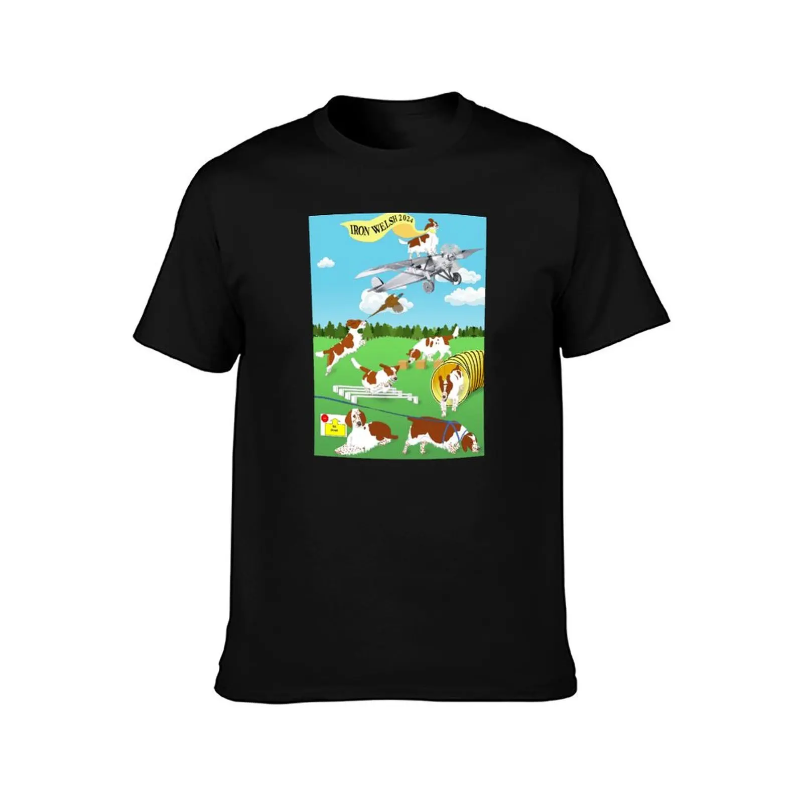 Iron Welsh 2024 National T-Shirt Construction Work Tee Shirt T-Shirt