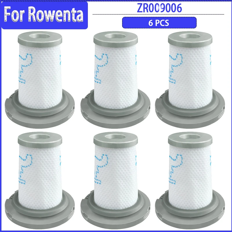 Filtro lavable para aspiradoras inalámbricas Rowenta ZR009006 x-force Flex 8,60 x-pert 6,60, accesorios de piezas