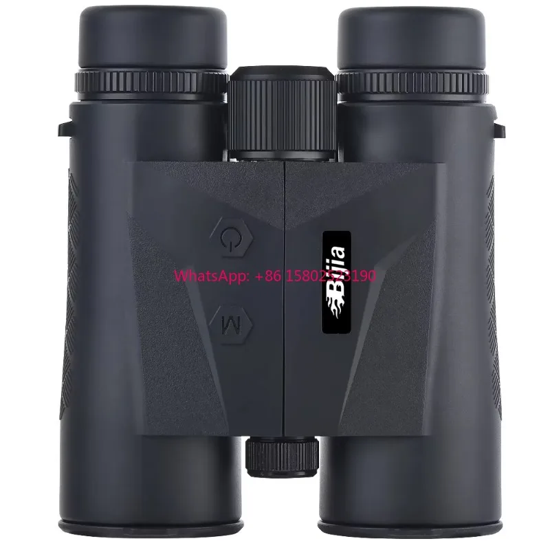

10x42ED Binoculars With 1800m/2400m Hunting Laser Range Finder IP67 Fog-proof 1m Accuracy Metal Construction Black 940g