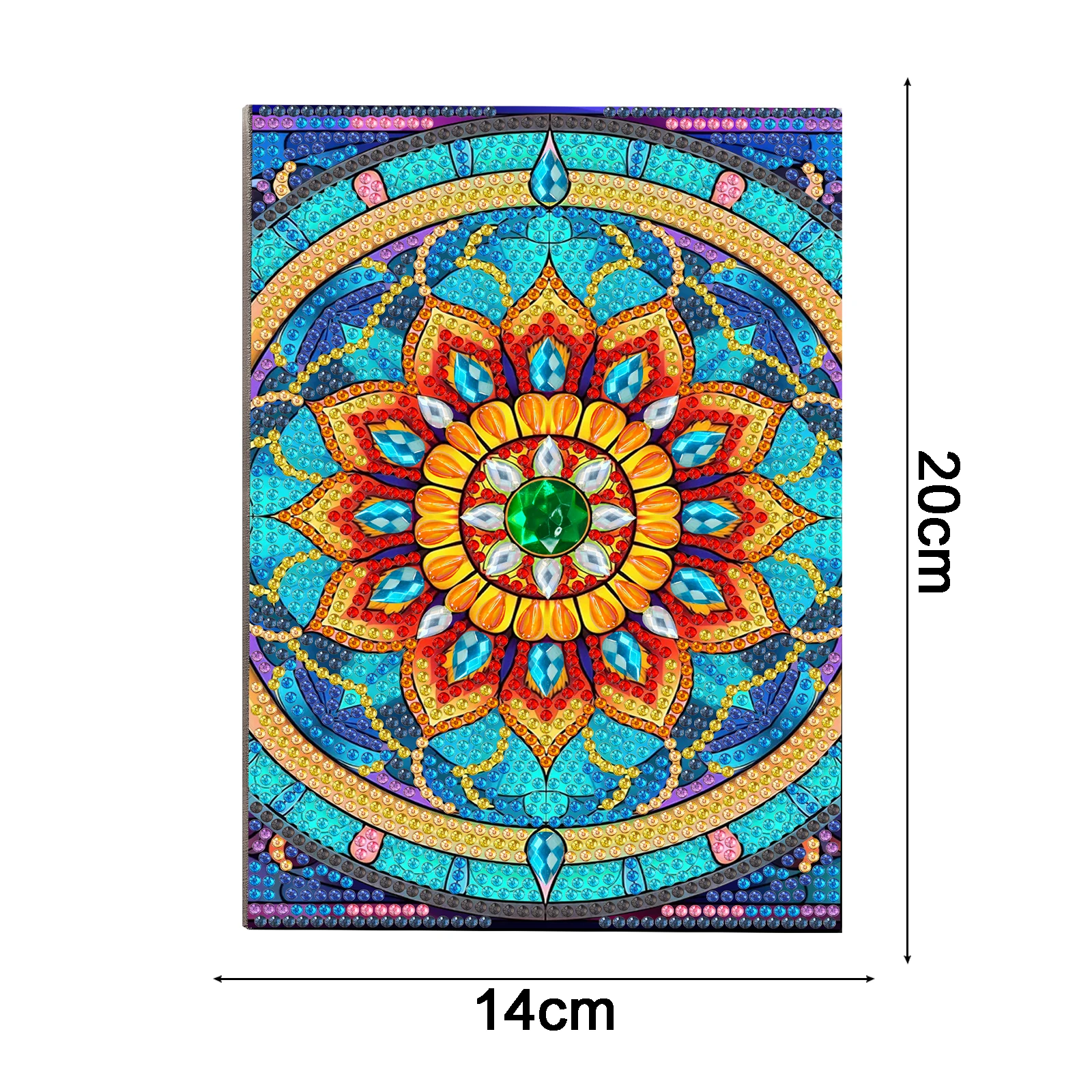 Kreatywne DIY diamentowe malowanie Nouveaute 2024 5d Mandala seria/02 notatnik DIY diamentowe zestawy do malowania szkolne artykuły papiernicze