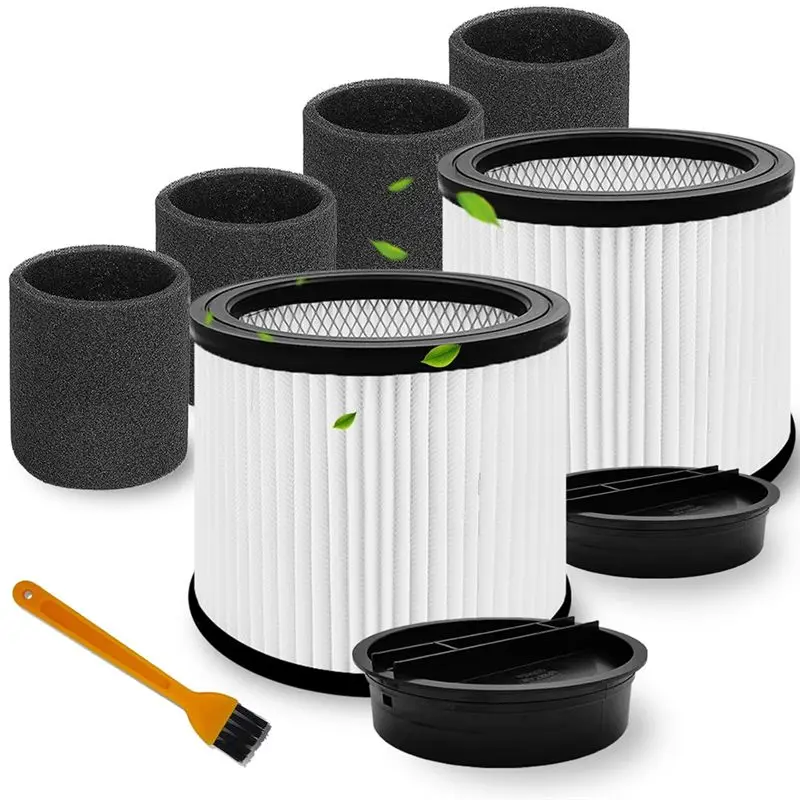 

A74X-Замена фильтра для пылесоса Shop Vac 90304, фильтр заменяет модели Shop Vac 90304/90350/90333/9030400, картридж с HEPA-фильтром.