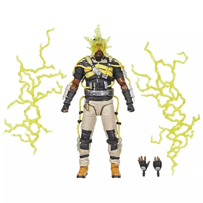 Original Hasbro Marvel Legends Series Spiderman No Way Home Marvel’s Electro Anime Figure Toys Model Collection view 5