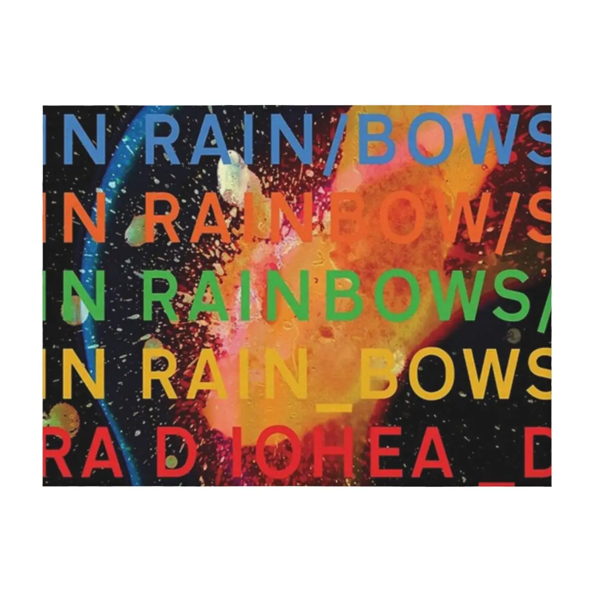 

Rainbows Head Throw Blanket cosplay anime Decorative Throw blankets ands for winter Blankets
