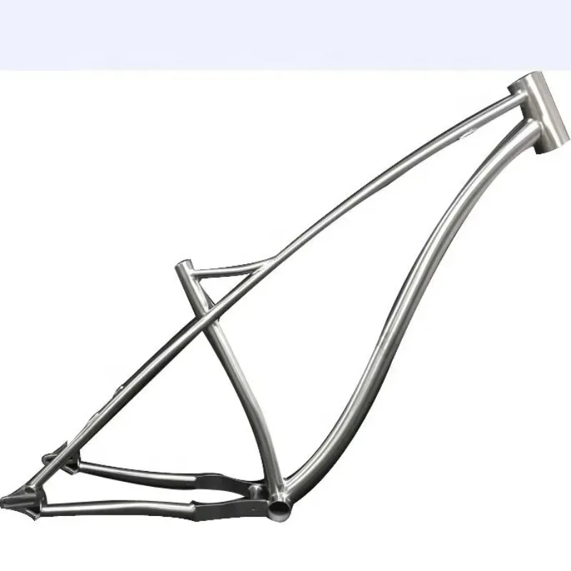

Fashion Style MTB Titanium Bike Frame with Sliding Dropout