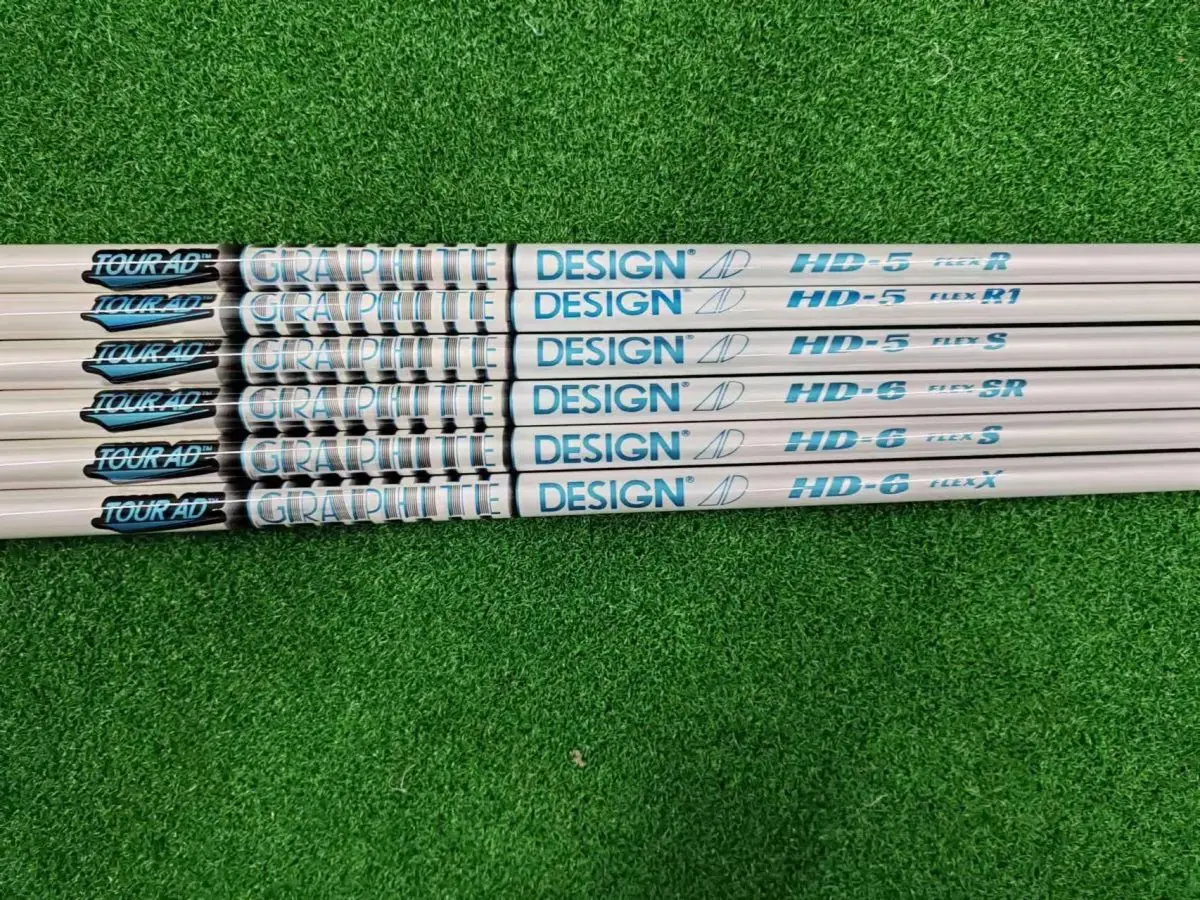 Golf Drivers Shaft, TOUR-ad HD 5/6, R / SR / S /X Graphite Fw Shaft, bezpłatna tuleja montażowa i uchwyt, Club Shftas