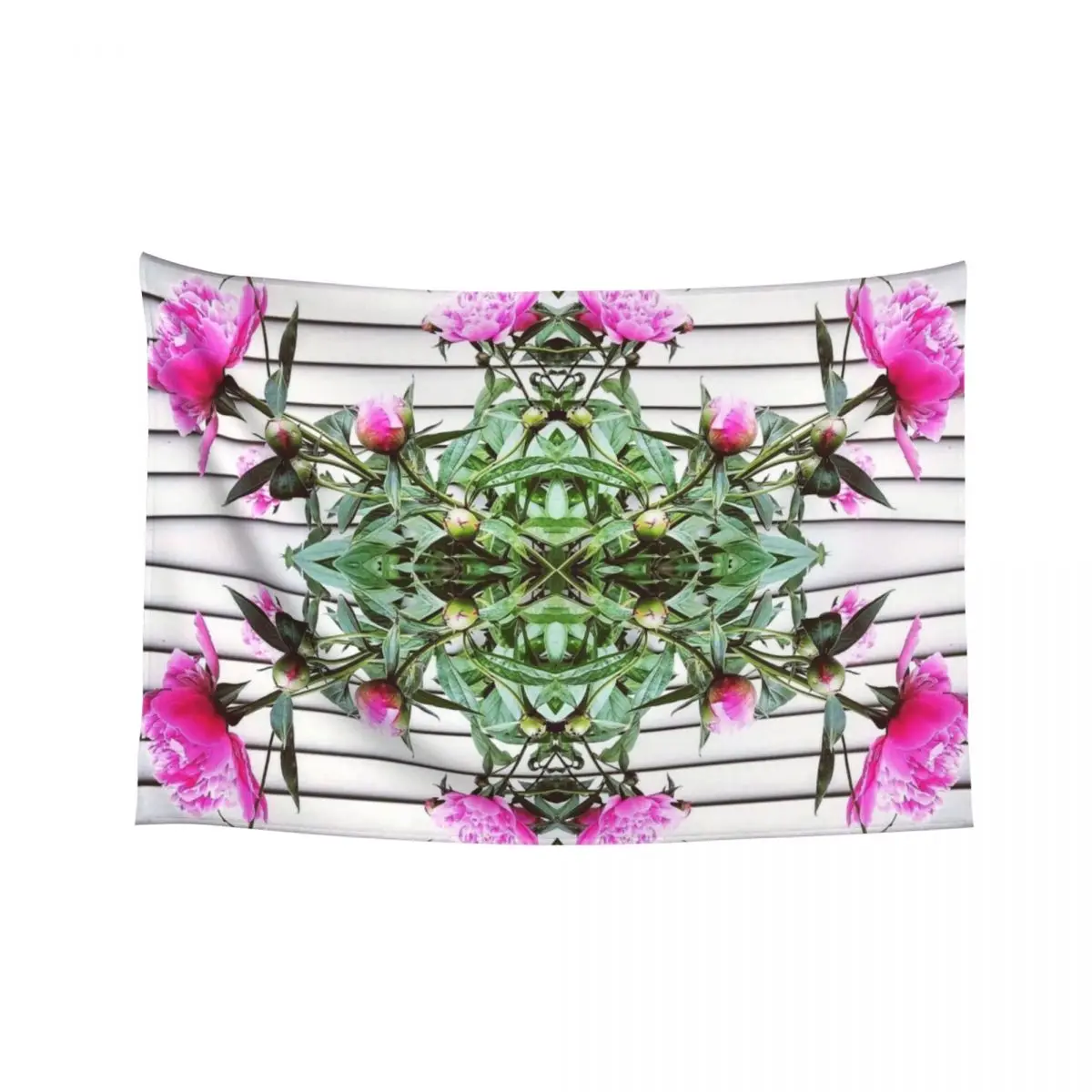 

Flower Pattern No. 8 (Peony) Tapestry Cute Room Things Carpet On The Wall Home Decor Aesthetic Tapestry