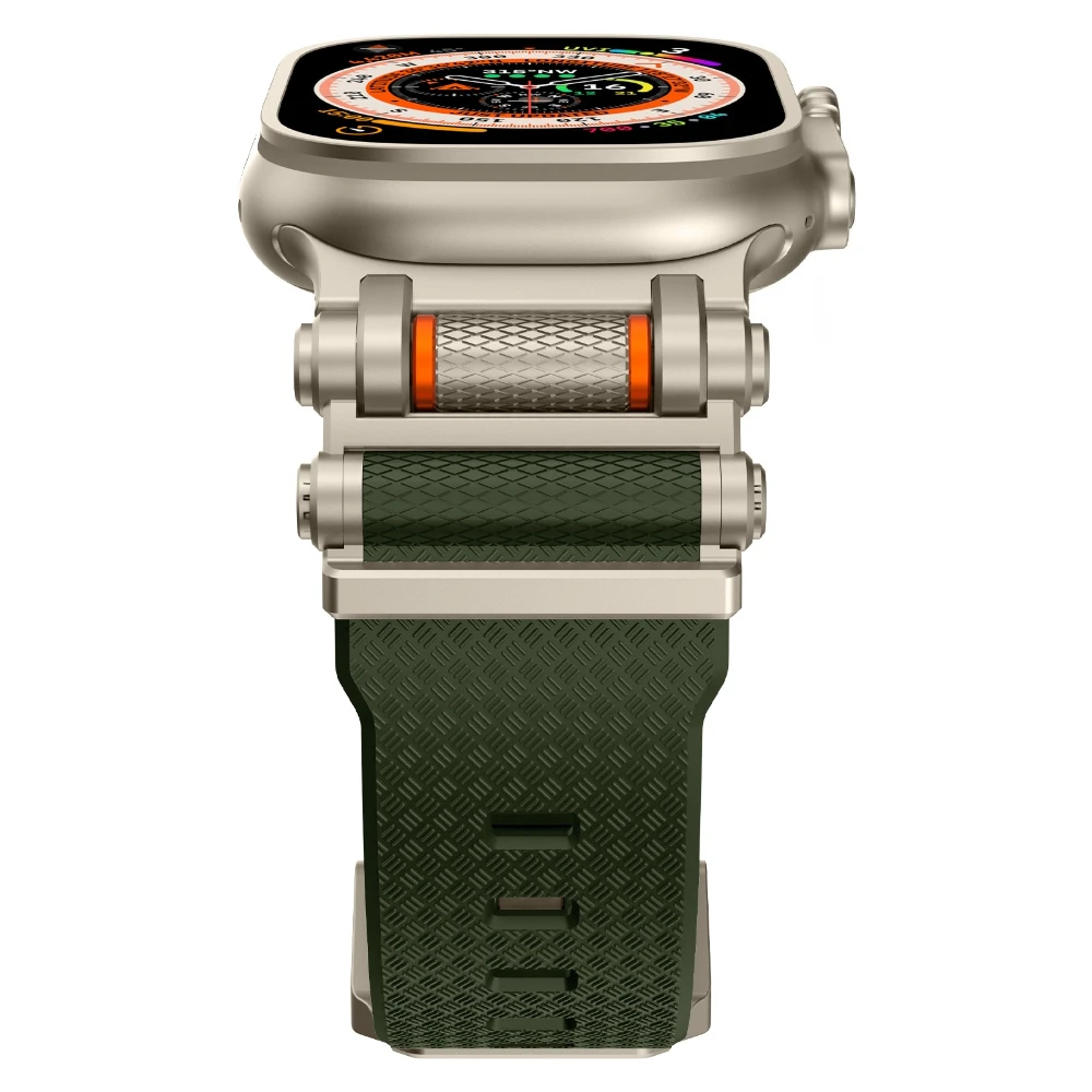 Weiches Silikon-Gummi Sportarmband für Apple Watch Ultra 3 49mm Series 11 10 46mm 9 8 7 6 SE 44mm 45mm Ersatz-Armband – Detail 13