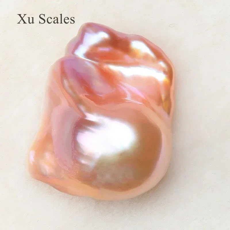 Extra Large Pure Natural Freshwater Colorful Special-shaped Baroque Pearl 20-30mm Size Halo Slightly Flawed DIY Pendant Jewelry