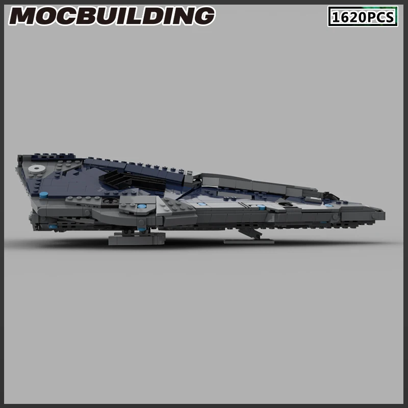 MOC Building Blocks Python Space Ship 1:250 Scale Model DIY Bricks Assemble Collection Toys Christmas Presents Birthday Gifts