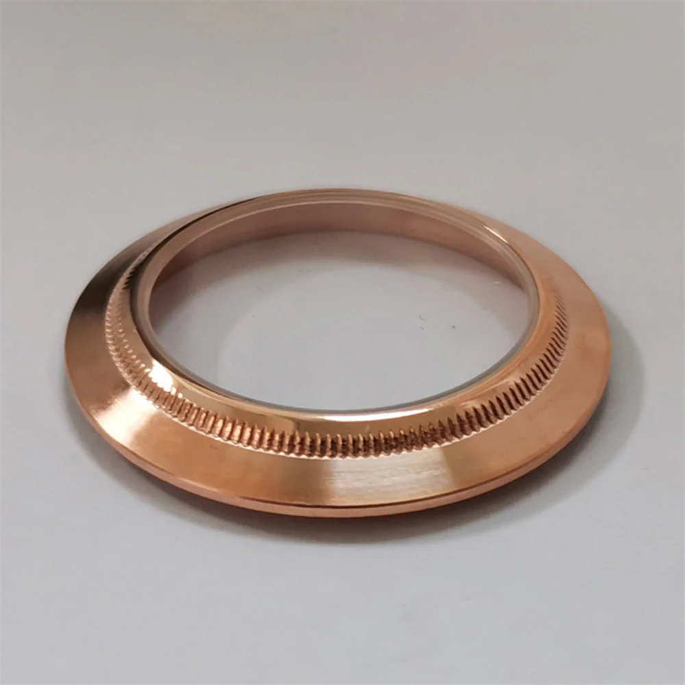 Transparent Bottom Case Back Cover 35.5MM For 40mm SUB/39.5mm Yacht/ Vantage NH35 Watch Modify Parts Stainless Steel Shell