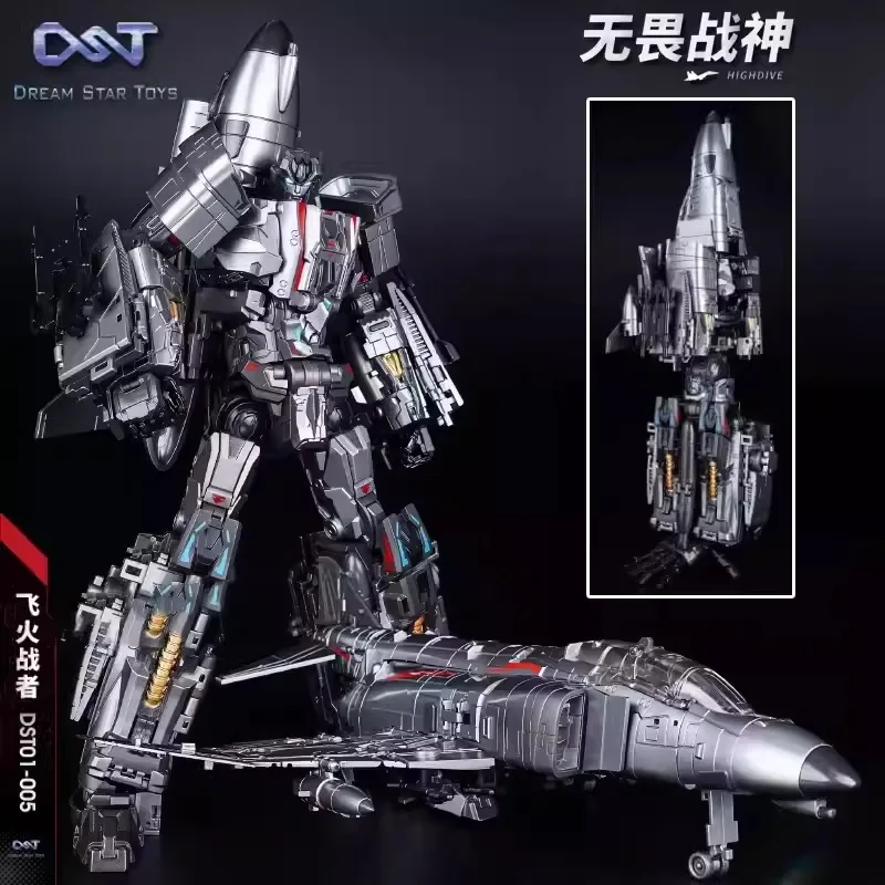 

In Stock！Dream Star Toys Transformation DST01-005 DST01005 F4 Fireflight Fighter Jet Superion Action Figure