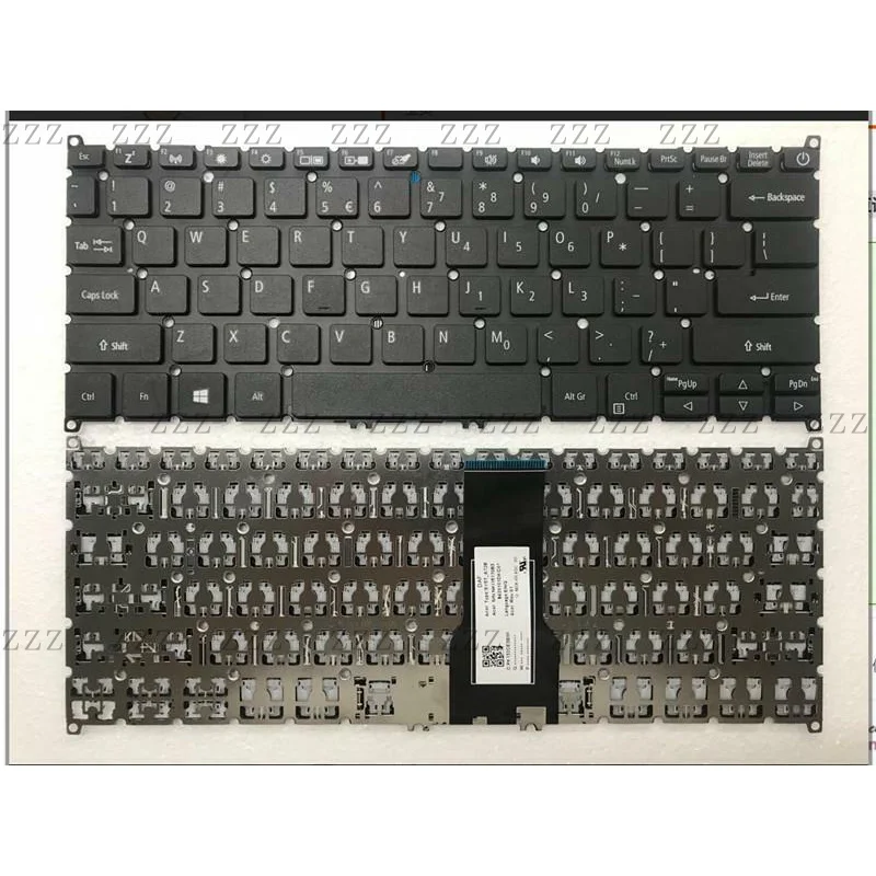 ZZ New Laptop Keyboard For Acer Aspire SF114-32 SP513-51 SP513-52N 53N US layout