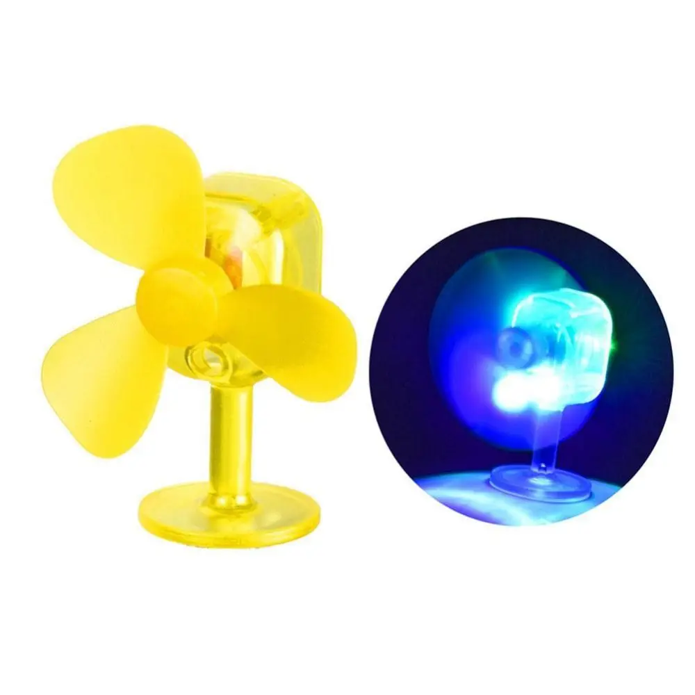 Wind-powered Luminous Wind Energy Small Fan Decoration Warning Effect Propeller Suction Cup Motorcycle Helmet Accessories PP