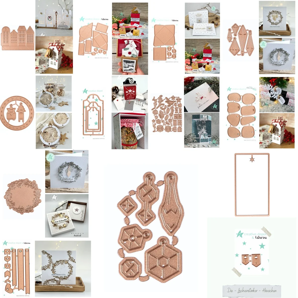 

Santa Claus Base Trailer Bow Cottage Metal Cutting Dies Hot Foil for DIY Making Card Scrapbook Craft Decoration 2025 Christmas