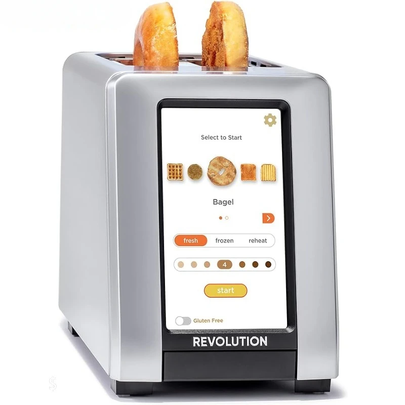 

Revolution R270 High-Speed Touchscreen Toaster, 2-Slice Smart Toaster Gluten-Free, Panini