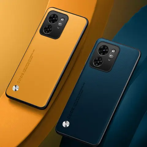 मोटोरोला मोटो एज 40 नियो बैक कवर के लिए लक्ज़री PU लेदर केस, मोटोरोला एज 40 5G के लिए मैट सिलिकॉन प्रोटेक्शन फ़ोन केस 10 best sales किनारा 40 - №6