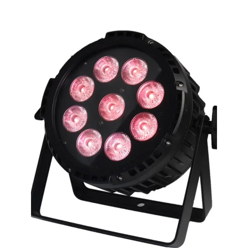 Outdoor waterproof charging par light 12pcs 18W 6-in-1 wireless LED par wedding stage dyeing light