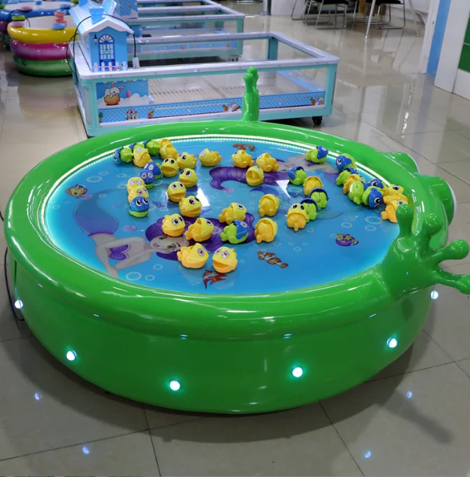 Amusement Park Game Machine Arcade Catch Frogs Fishing Game Machine