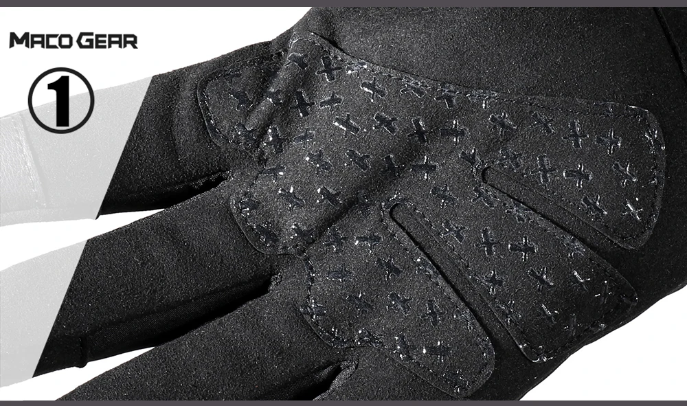 Winter Warme Motorrad Vollfinger Handschuhe Touchscreen Motorrad Motocross Radfahren Reiten MTB Winddicht Nicht-slip Schutz Getriebe – Detail 10