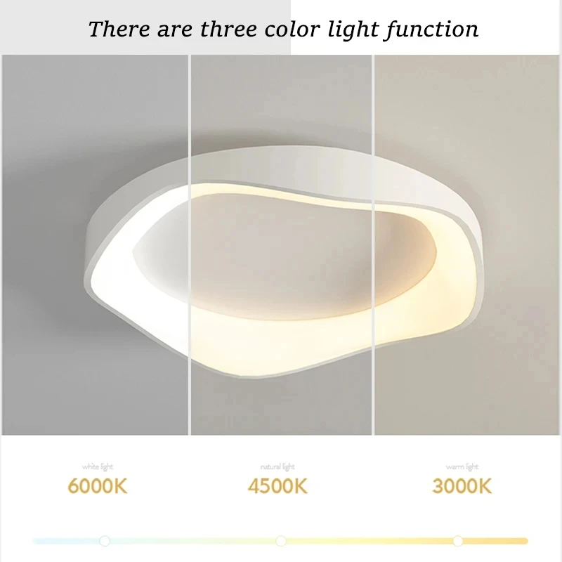 LED Modern Ceiling Lamps Simple bedroom Dining Room Ceiling Light Lustre Nordic Circular Living Room Home Decoration Light Fixtu