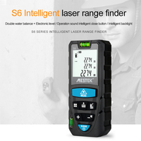 Mestek S6 Laser Distance Meter 50/100M High Accuracy Trena Rangefinder Real Time Angle Tape Area Volume Measure Range Finder