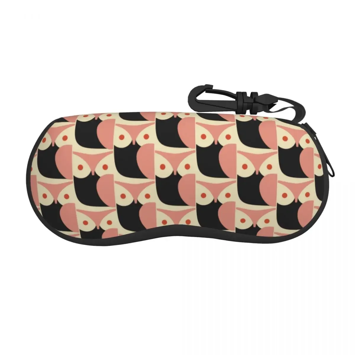 Custom Owl Chalky Pink Pattern Orla Kiely Shell custodie protettive per occhiali custodia per occhiali da sole carina