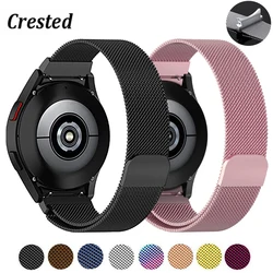 Milanese Loop Strap For Samsung Galaxy Watch 7 6 5 4 Classic pro 44mm 40mm 46mm 42mm No Gaps Metal Bracelet Galaxy Watch7 Band