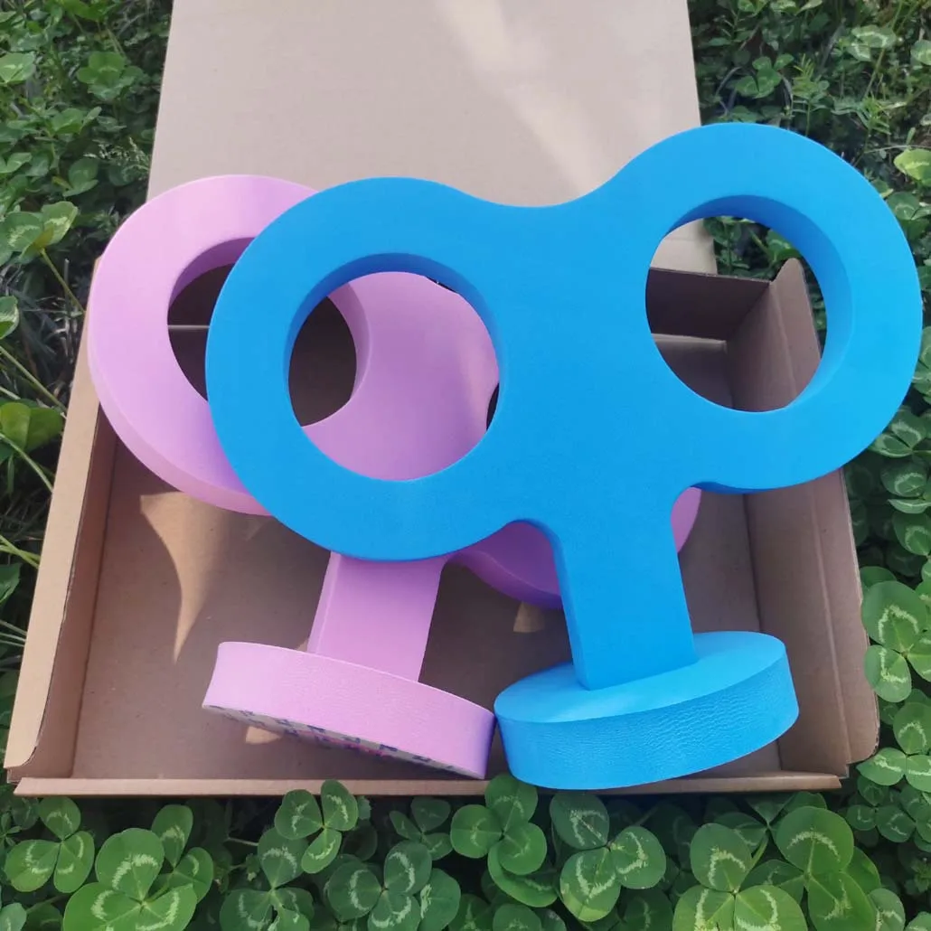 

Wind-Up Toy for Car Decor, Cute EVA Springy Car Accessory for Dashboard & Exterior