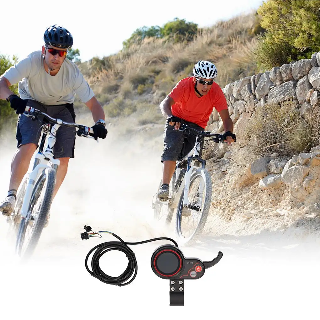 

6-проводной контроллер электрического велосипеда с ЖК-дисплеем, 24 В/36 В/48 В, 350 Вт, комплект бесщеточного контроллера велосипедного двигателя для скутера Mo