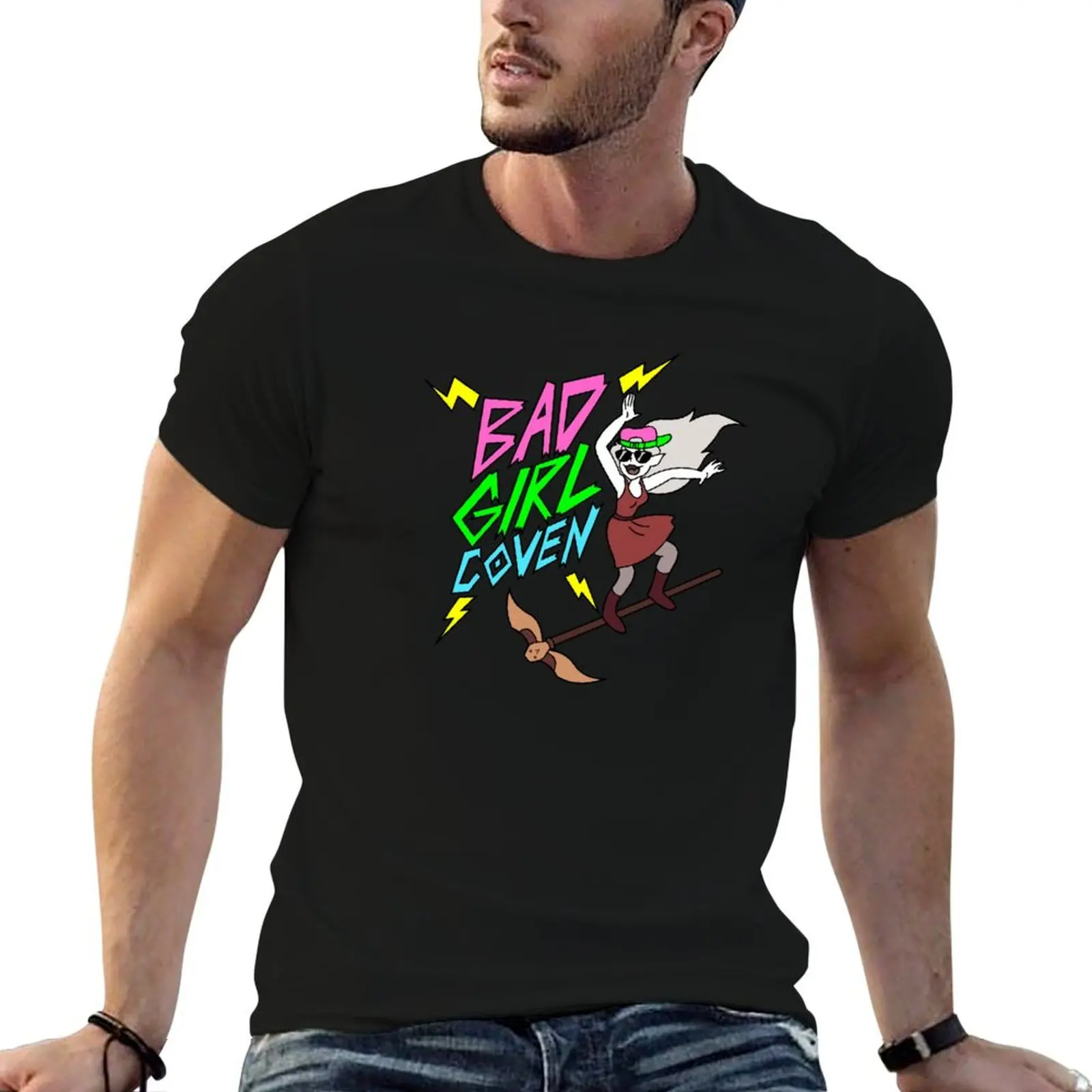 Bad Girl Coven T-Shirt essential t shirt funny t shirts dark humor cotton t shirts man 100% T-shirt